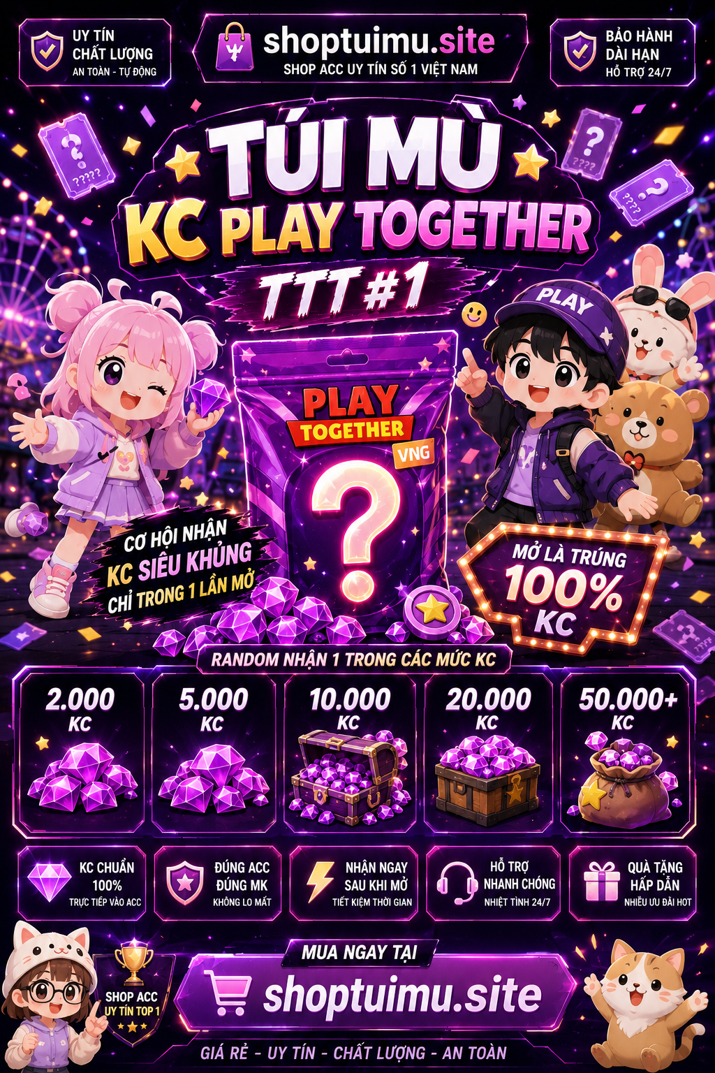 Túi Mù KC Play Together TTT #1