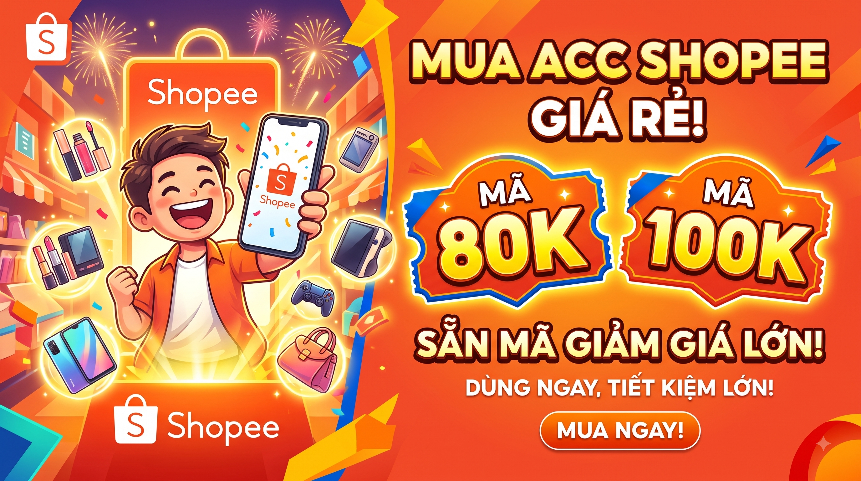 Mã giảm giá 80k - 100k - 150k shopee